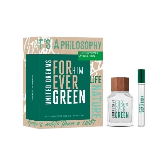 SET FOREVER GREEN HIM EAU THE TOILETTE 100ML