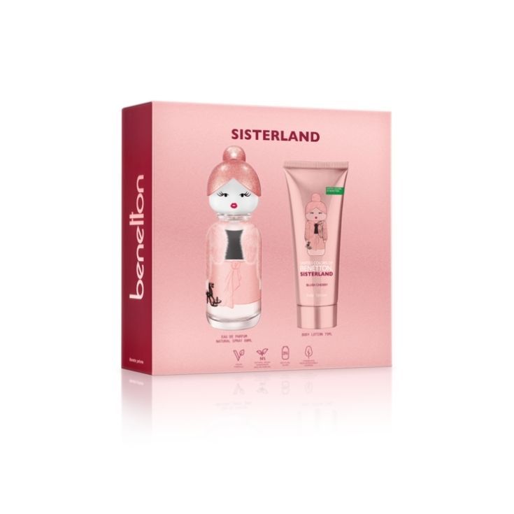 SET SISTERLAND BLUSH CHERRY EDP 80ML