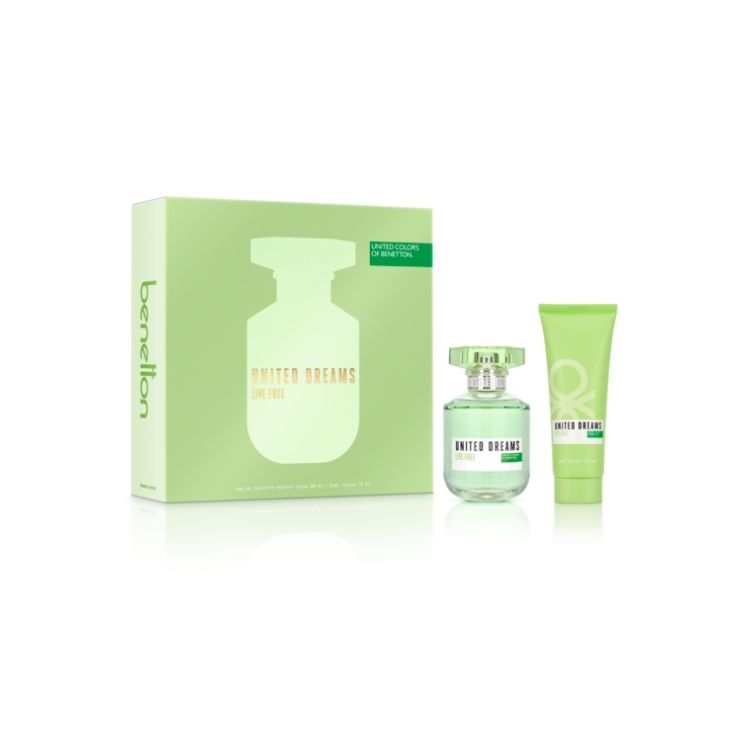 SET UNITED LIVE FREE EAU DE TOILETTE 80ML
