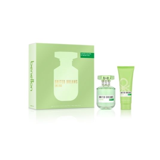 SET UNITED LIVE FREE EAU DE TOILETTE 80ML