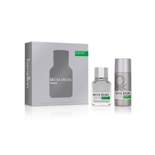 SET UNITED DREAMS AIM HIGH EDT 100ML