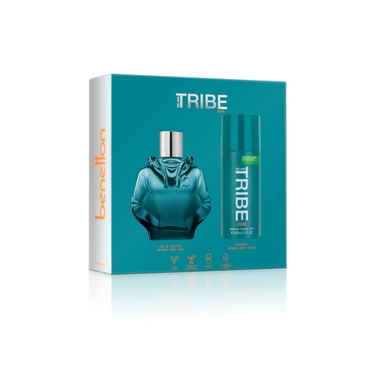 SET TRIBE COOL EAU DE TOILETTE 90ML