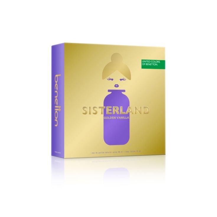 SET SISTERLAND GOLDEN VANILLA EDP 80ML