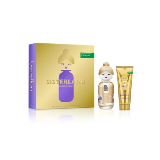 SET SISTERLAND GOLDEN VANILLA EDP 80ML