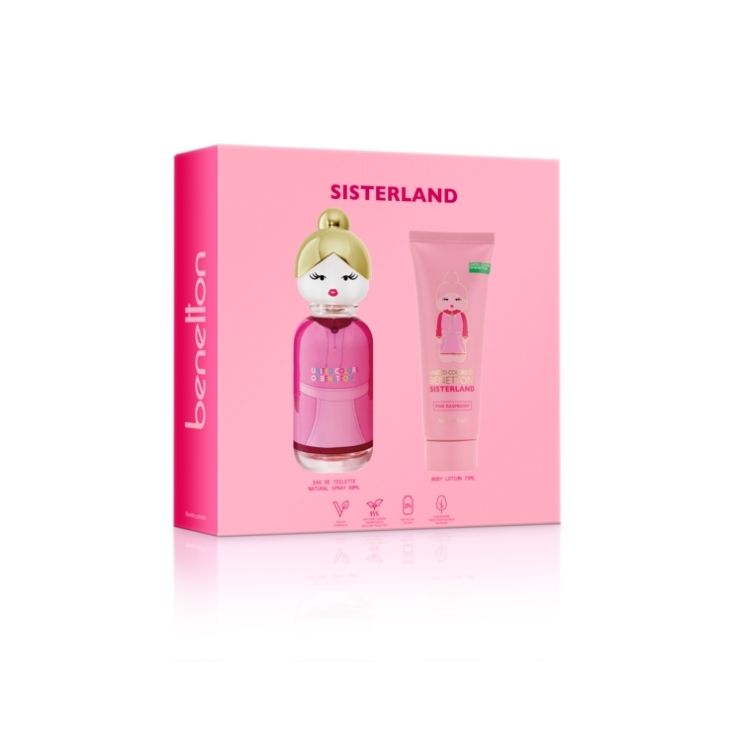 SET SISTERLAND PINK RASPBERRY EDT 80ML