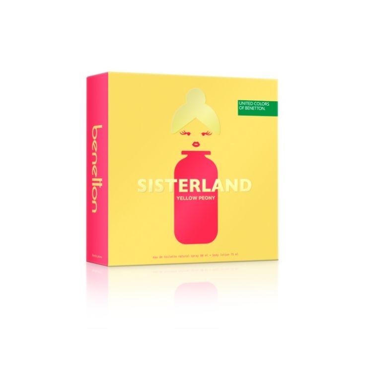 SET SISTERLAND YELLOW PEONY EDT 80ML