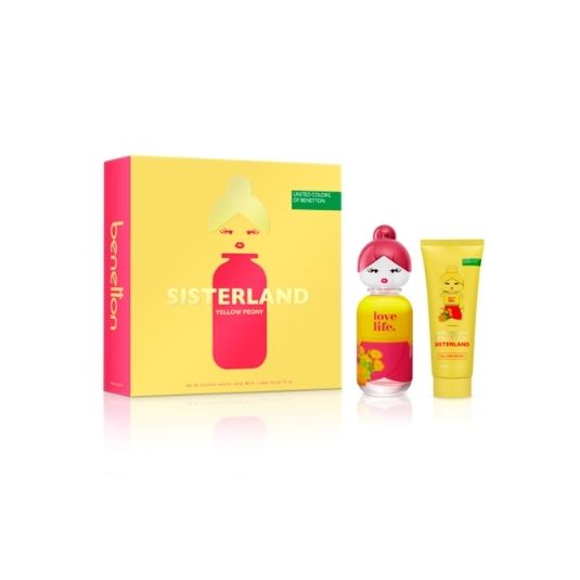 SET SISTERLAND YELLOW PEONY EDT 80ML