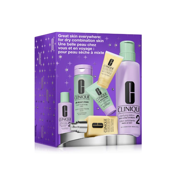 SET TRATAMIENTO RUTINA 3 PASOS ROSTRO GREAT SKIN EVERYWHERE: PIEL MIXTA-SECA HOLIDAY SET TRATAMIENTO RUTINA 3 PASOS ROSTRO GREAT SKIN EVERYWHERE: PIEL MIXTA-SECA HOLIDAY