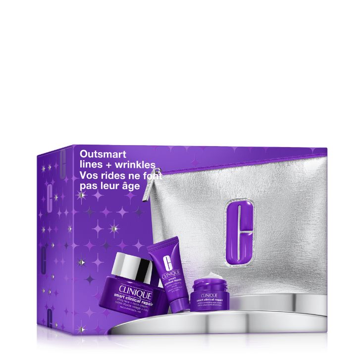 SET TRATAMIENTO ANTIEDAD ROSTRO OUTSMART LINES+WRINKES: SMART CLINICAL REPAIR™ HOLIDAY
