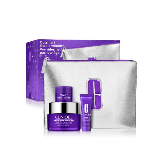SET TRATAMIENTO ANTIEDAD ROSTRO OUTSMART LINES+WRINKES: SMART CLINICAL REPAIR™ HOLIDAY