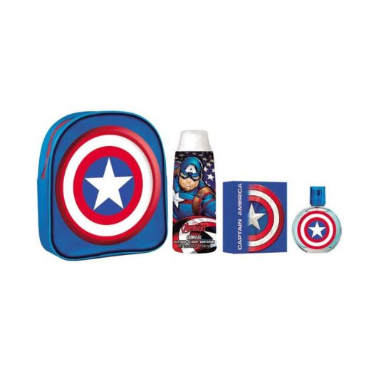 SET CAPTAIN AMERICA BACKPACK 