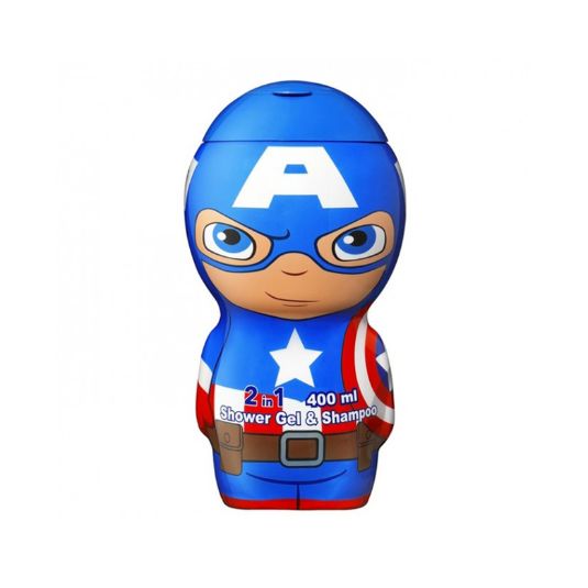 CAPTAIN AMERICA 2 IN 1 SHOWER GEL AND SHAMPOO