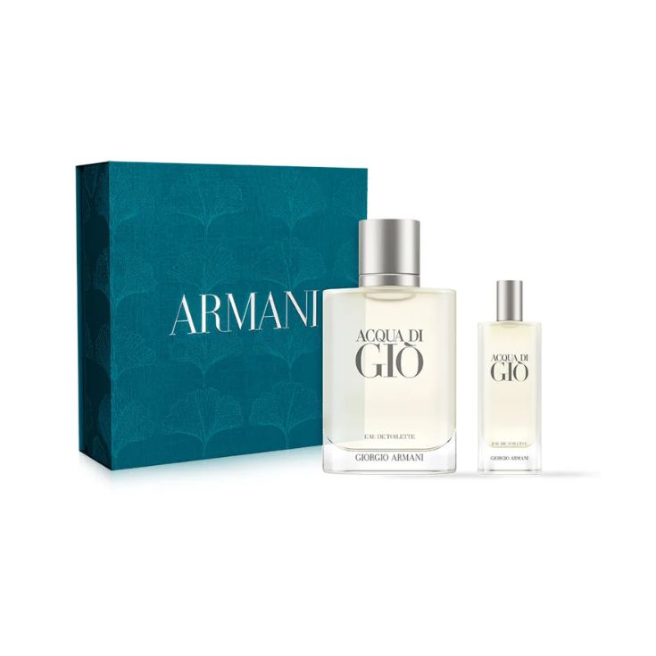 SET ACQUA DI GIO EAU DE TOILETTE 100ML+ GRATIS
