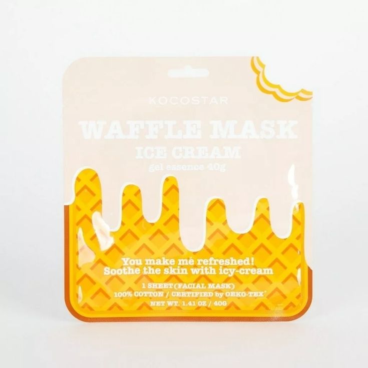 KOCOSTAR WAFFLE MASK ICE CREAM 