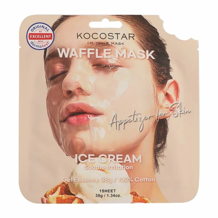 KOCOSTAR WAFFLE MASK ICE CREAM 