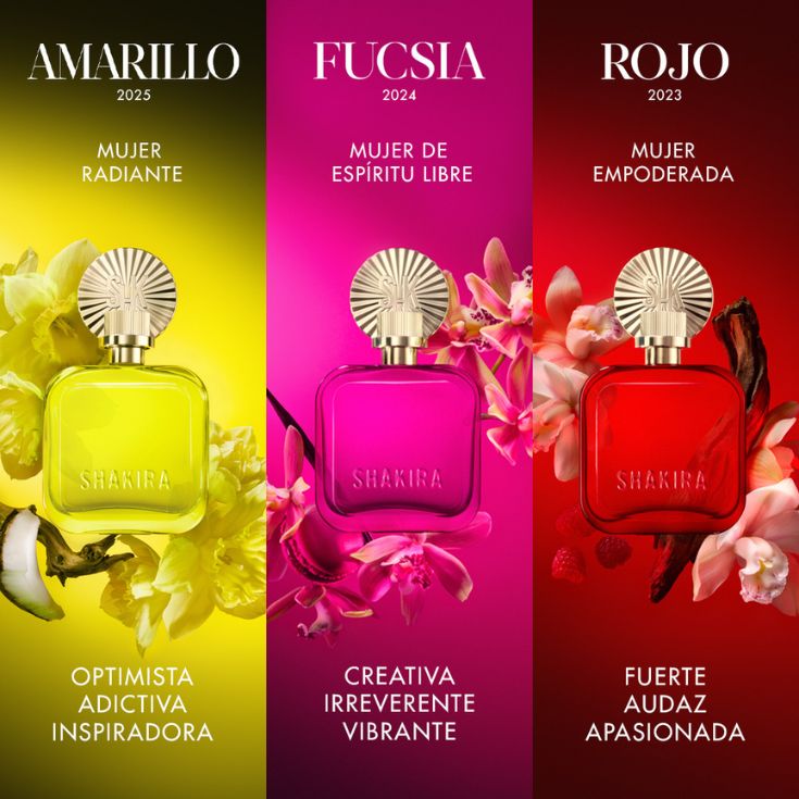 SHAKIRA AMARILLO EAU DE PARFUM