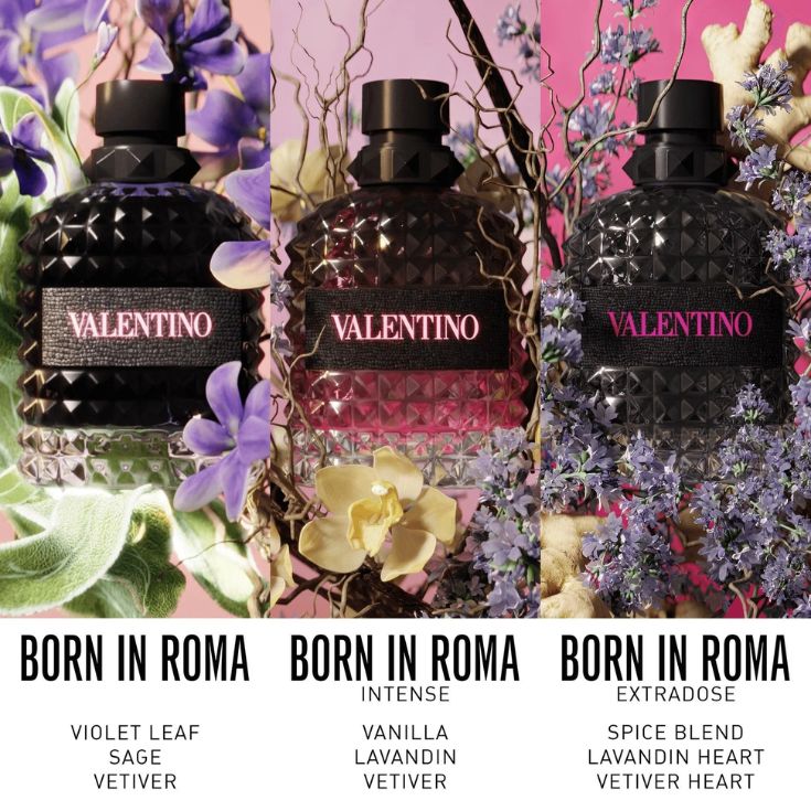 BORN IN ROMA EXTRADOSE EAU DE PARFUM UOMO